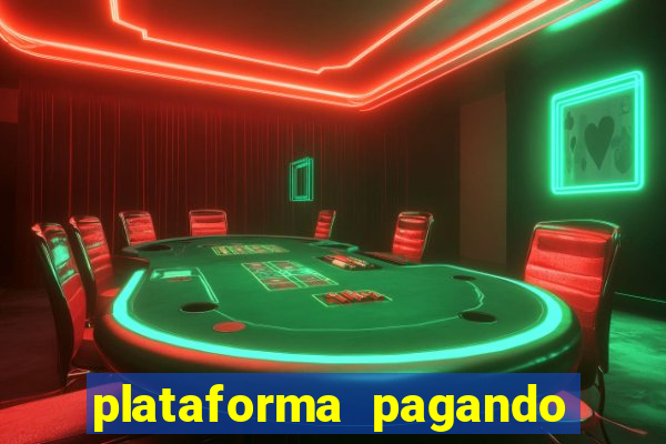 plataforma pagando muito fortune tiger